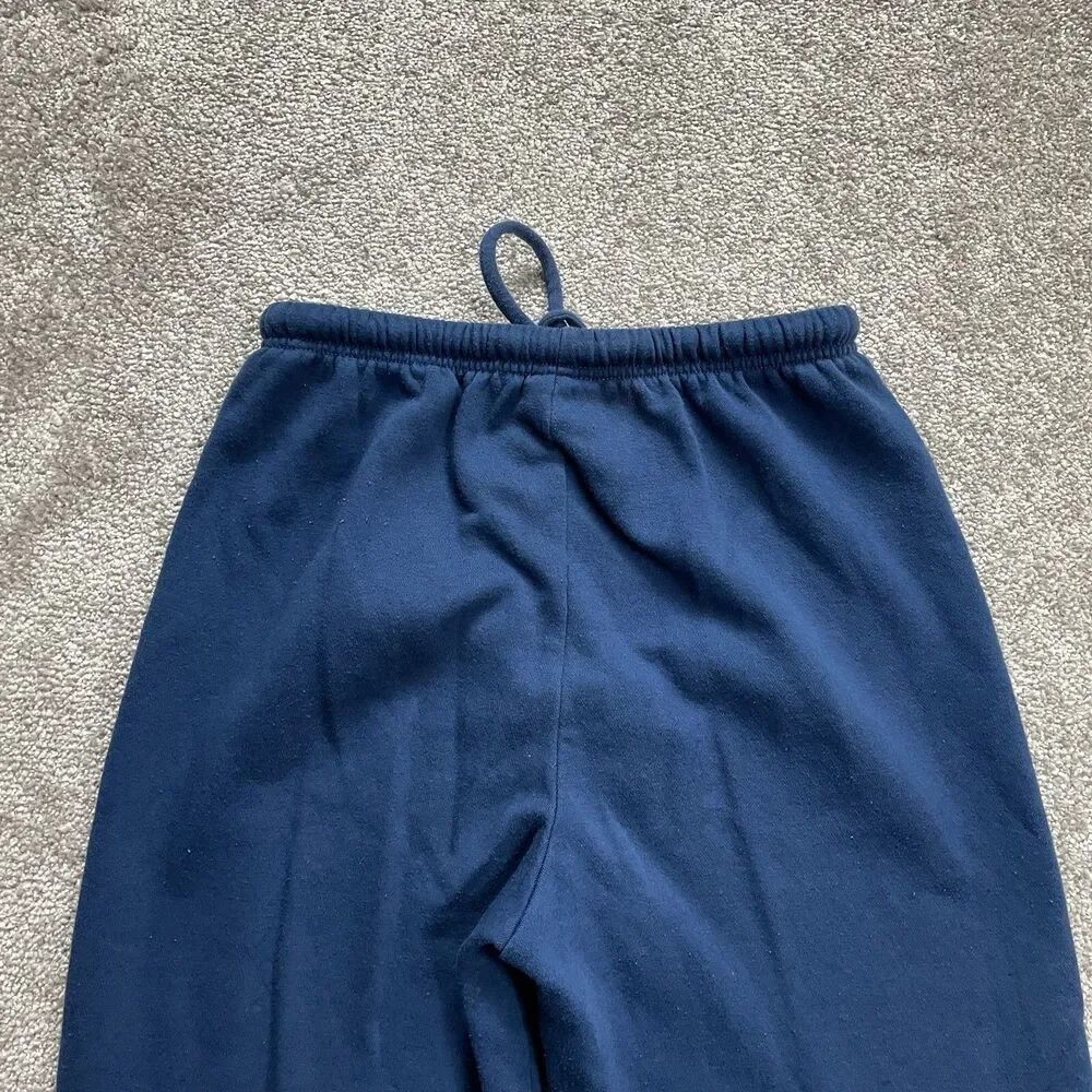 Blair Sweatpants Womens Medium Blue 26x28 Straight Leg Soft Elastic Waist Ladies